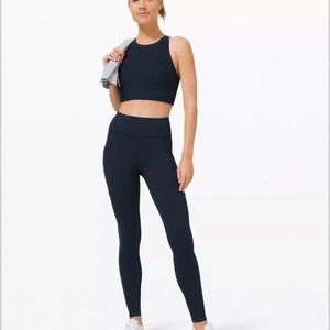 NWOT Lululemon Invigorate High-Rise Tight Navy